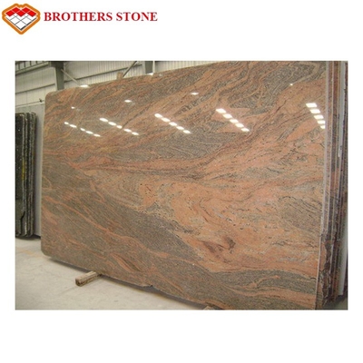 Pietra del granito lucidata resistenza dell'alcali, lastre del granito della Cina Juparana 2400x700mm