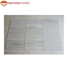 Marmo di legno grigio/bianco della Cina della vena per la pietra delle mattonelle parete/del pavimento