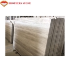 Migliori piastrelle per pavimento di marmo bianche di vendita del marmo della lastra del grano di legno cinese