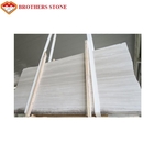 Migliori piastrelle per pavimento di marmo bianche di vendita del marmo della lastra del grano di legno cinese