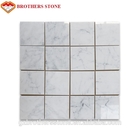 Marmo bianco di Carrara del materiale da costruzione tagliato alla dimensione per la decorazione domestica