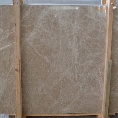Lastra domestica del marmo di Emperador della luce della decorazione, controsoffitti di marmo del bagno