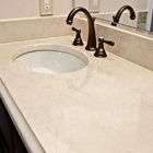 mattonelle di marmo pratiche per il bagno