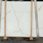 Bella lastra bianca Backlit popolare della pietra dell'onyx per il pavimento/parete/controsoffitto