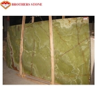 Pavimentazione verde chiaro della pietra di verde di giada dell'onyx con lo spessore di 15-18mm