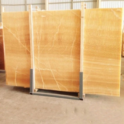 Spessore dell'interno della lastra 17mm dell'onyx del miele dell'alto grado per il lavandino ed il bacino