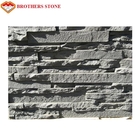 Pannello di parete di pietra impilato bianco di progettazione dei pannelli di parete di FauxBrick