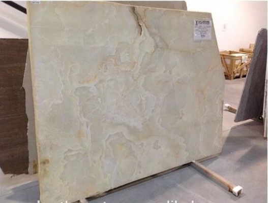 Lastra backlit traslucida lucidata dell'onyx del Marble White
