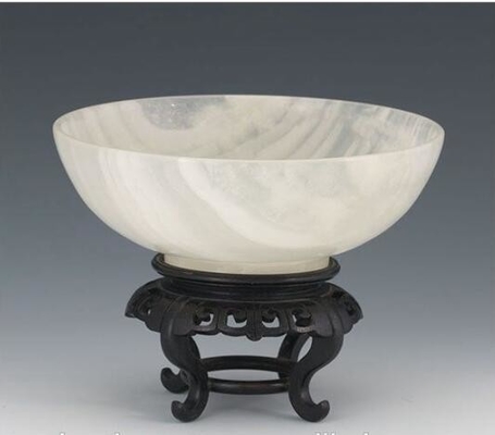 Calcolo naturale 24&quot; lavandino bianco della nave del bagno del calcolo dell'onyx