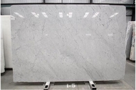 Marmo bianco di Carrara del materiale da costruzione tagliato alla dimensione per la decorazione domestica