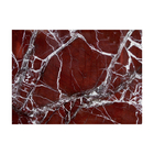 Il marmo rosso porpora economico all'ingrosso della Cina Rosso Lepanto con bianco venato il prezzo naturale di pietra del controsoffitto della Turchia delle mattonelle della lastra