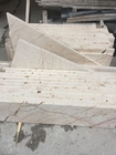 Mattonelle della lastra della pietra del marmo su misura fabbrica di punto della pedata e di dimensione della Cina delle colonne montanti