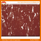 Lastra naturale del marmo di Rosso Levanto del controsoffitto termoresistente