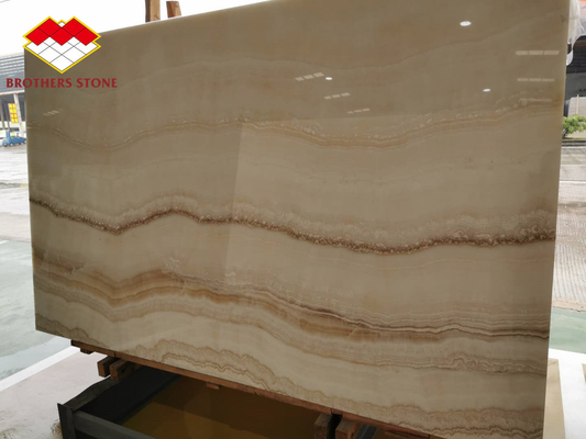 Il libro di legno bianco retroilluminato dell'onyx ha abbinato 18mm Jade Onyx Slab