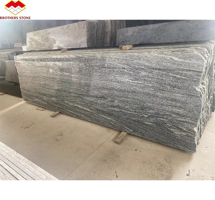 Villa Pietra lucidata Galaxy Green Granite Slabs per la ristrutturazione interna ed esterna