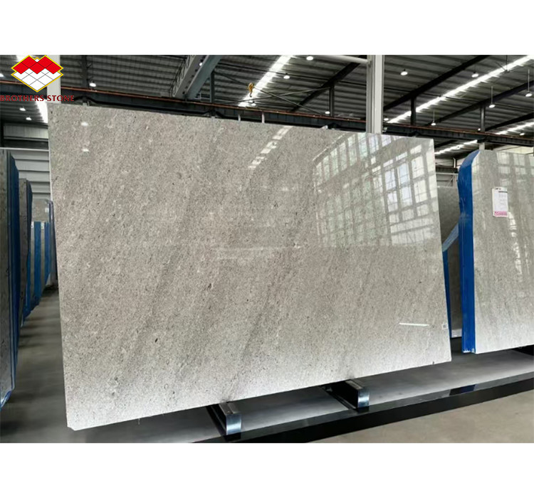 Italian Kwong Grigio Marmo Modern Slab Hotel Bagno Pannelli murali Piastrelle lucide