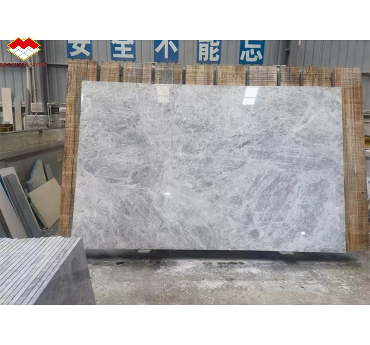 Yinsha Italian Grey Marble Stone Big Slab per pavimenti di hotel e scale interne