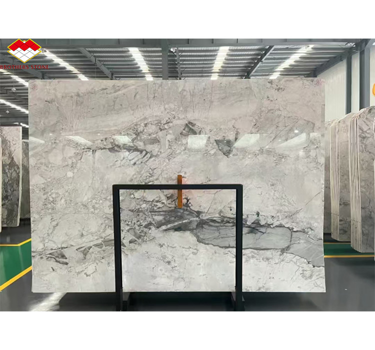Hotel Marmo Tipo Calcite Calacatta Grigio lastra per il Brasile moderno Luxury Interior Decor