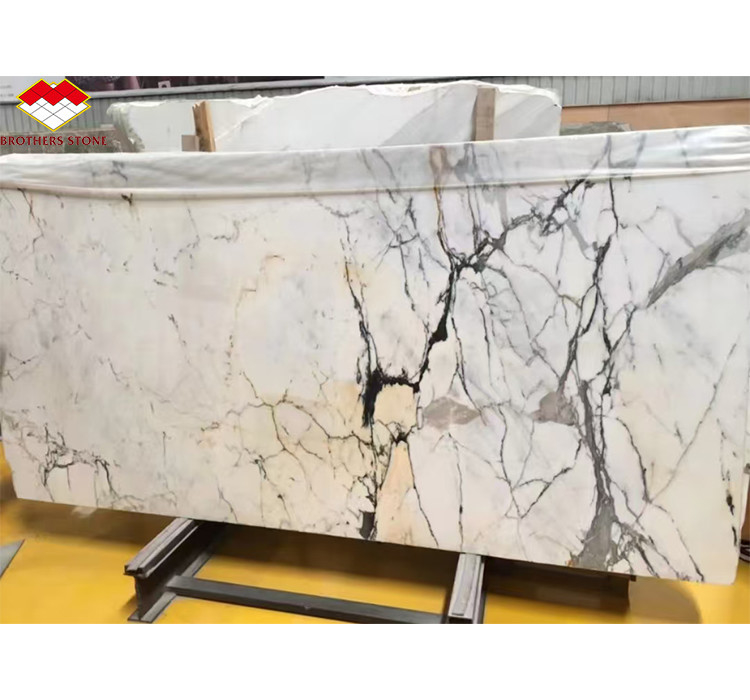 Belle pietra di marmo di Paonazzo lucidata per la decorazione del bancone della cucina dell' hotel