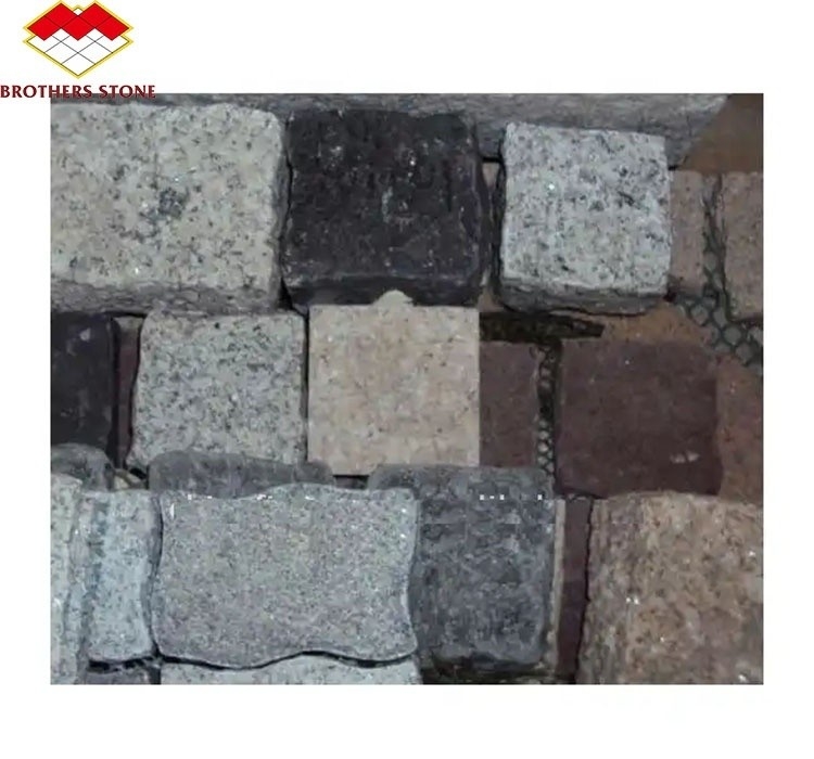 Migliora l' esterno della tua casa con una pietra di granito incandescente grigia tagliata su misura 10x10x10